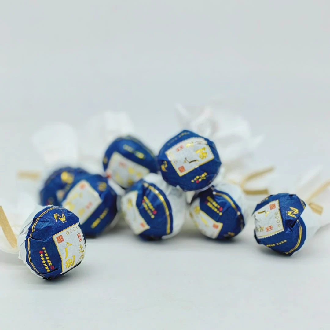 （26颗）鸿韵:广别老寨龙珠 2022年古树春茶 生茶龙珠 8克/颗