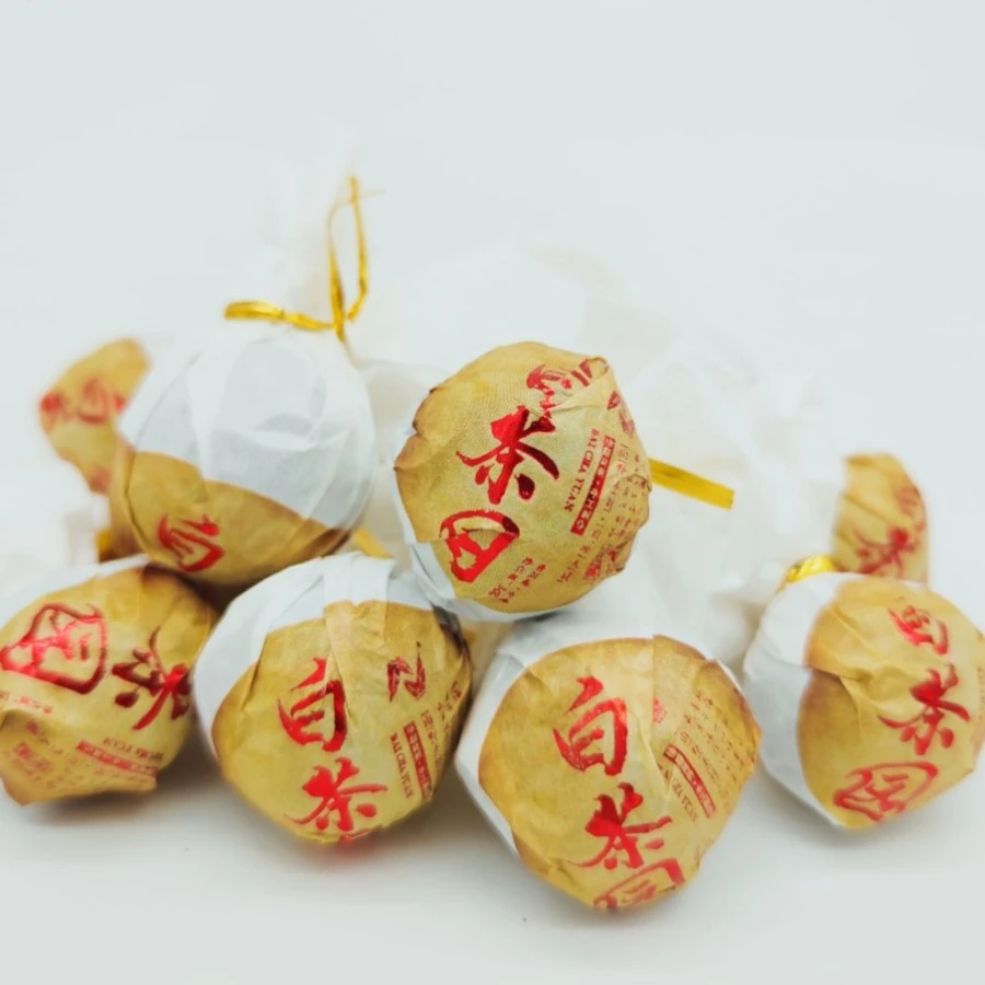 （33颗）百茶园龙珠 2022年 普洱茶生茶龙珠 8克/颗