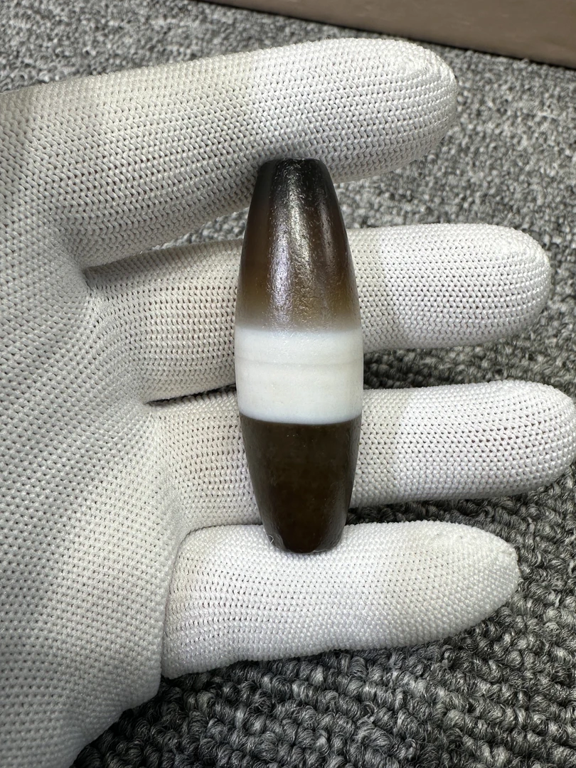 天然黑色一线药师老珠子 西藏玛瑙横穿锁骨链吊坠项链配珠民族风