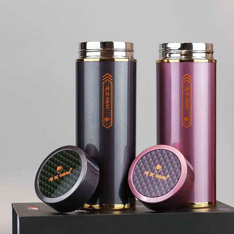 思宝新品天梭A1/A2真空保温杯商务办公车载泡茶杯男女送礼礼品杯