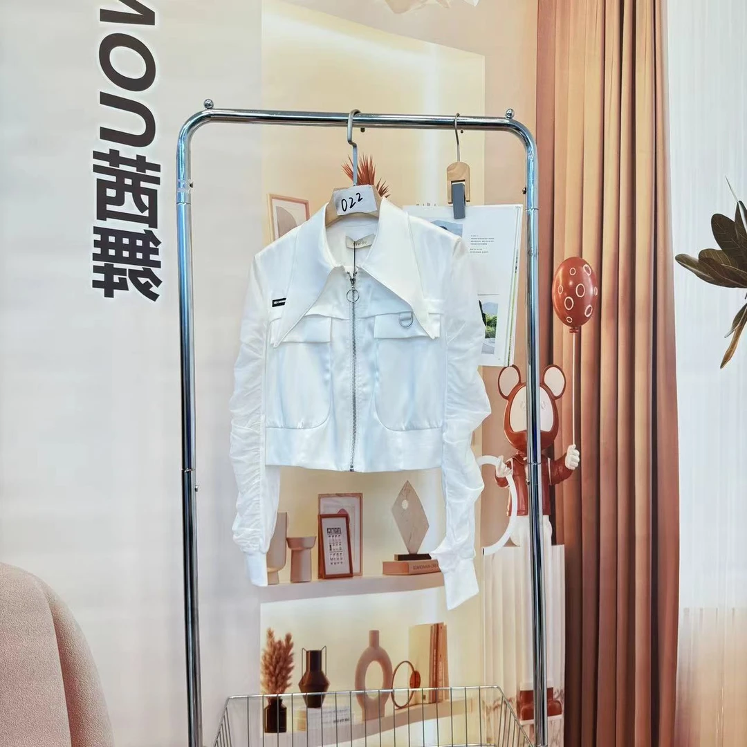 茜舞短外套女2025时尚百搭休闲短款上衣【32A522】