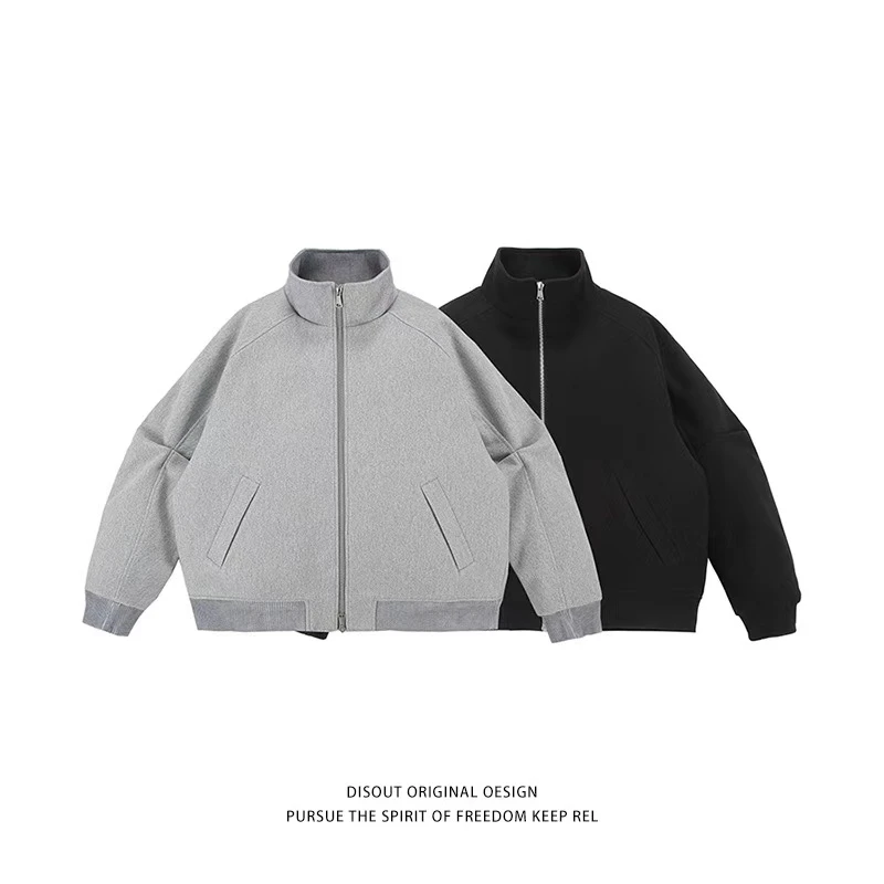 冬季短款高级感百搭棉衣cleanfit立领痞帅百搭小众设计棉服外套潮