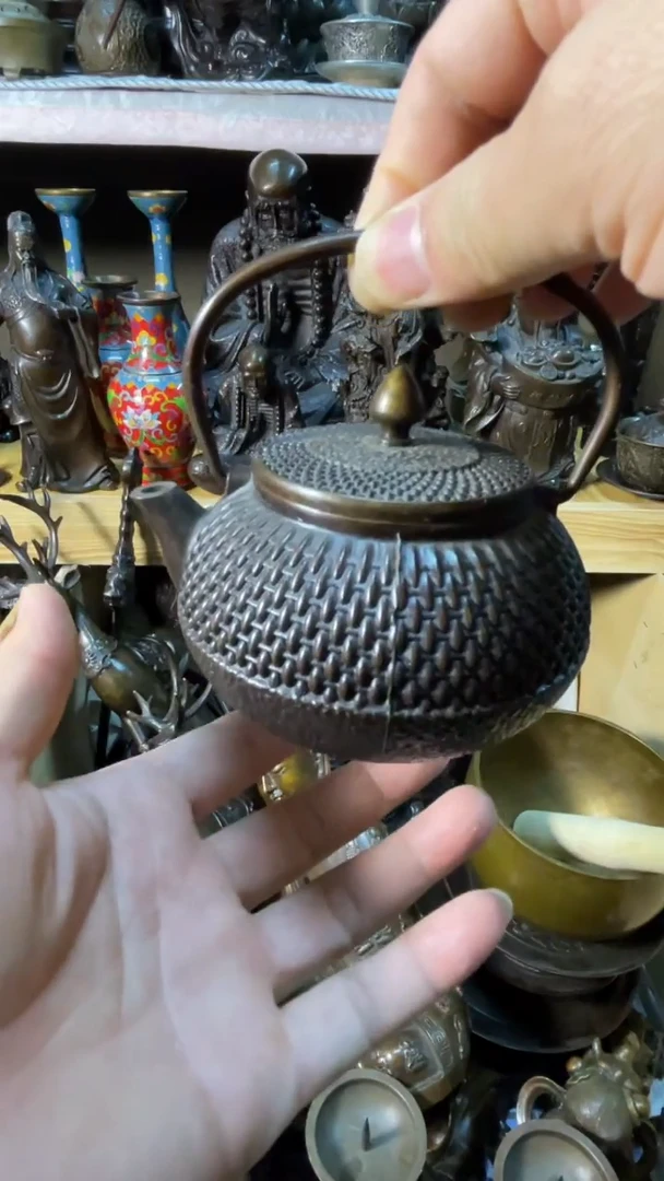 【闪购商品】1茶壶 案台摆件 物品摆件