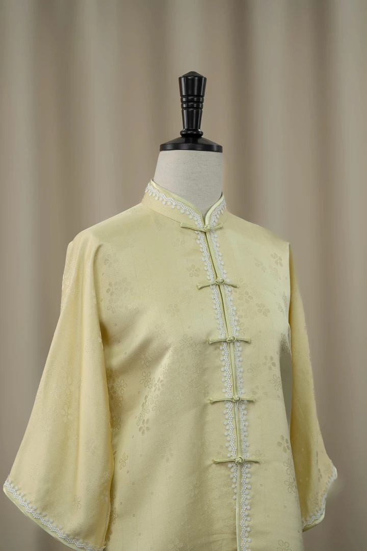 正绢上衣 手工精工