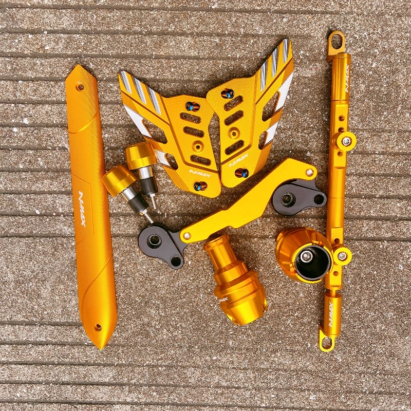 猛士150踏板摩托车改装件 防摔防护射灯