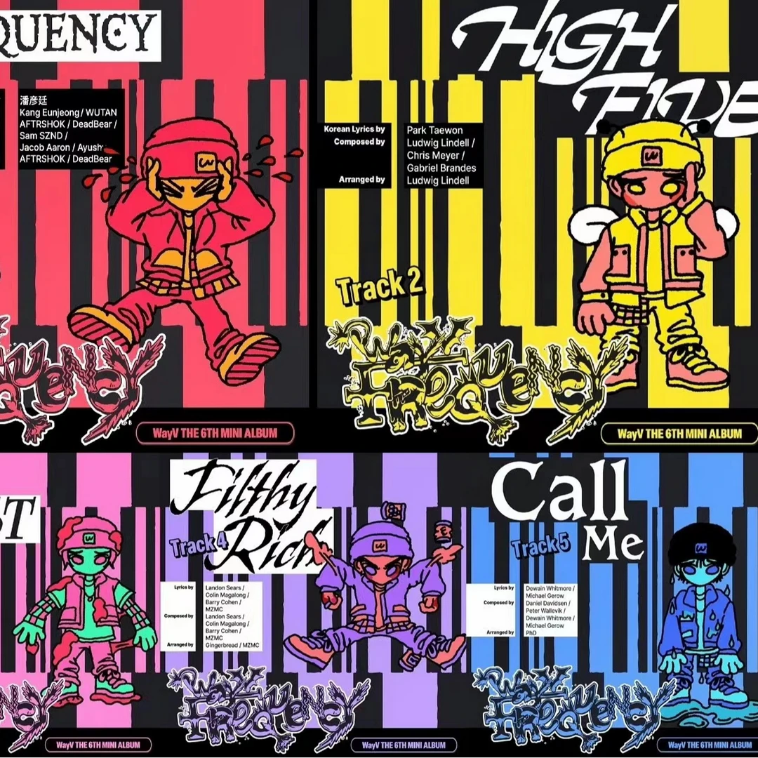 威神V 新回归mini6辑《FREQUENCY》 专辑小卡