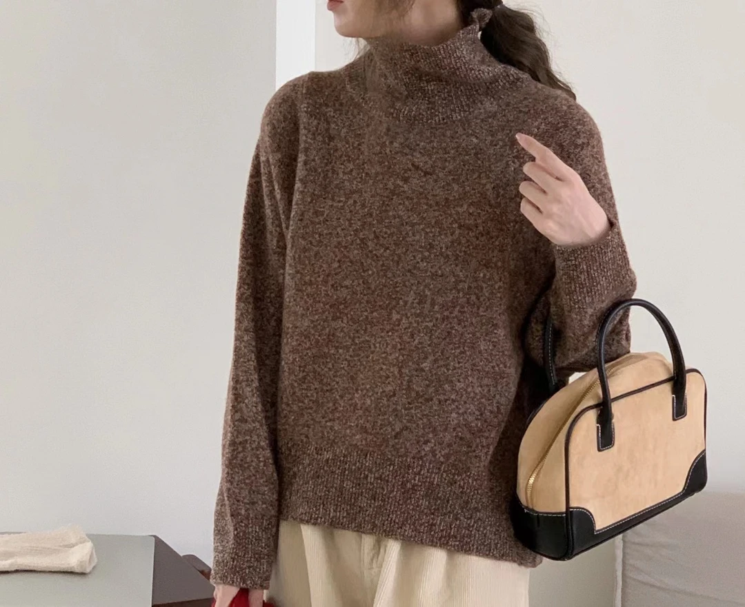 【奥兰多多&杨子家轻奢定制】简约款毛衣2218