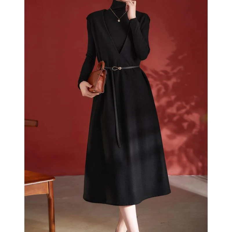 【奥兰多多&杨子家轻奢定制】简约风背心连衣裙247928