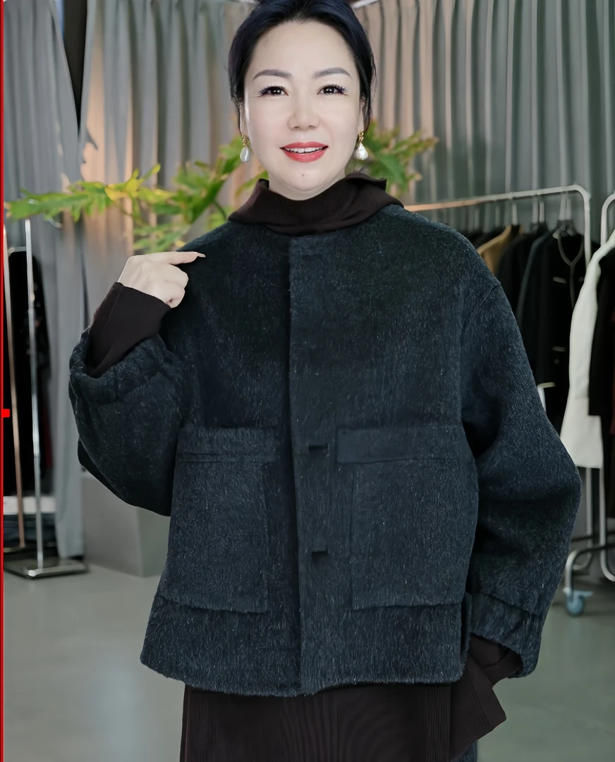 【奥兰多多&杨子家轻奢定制】简约款短外套202439