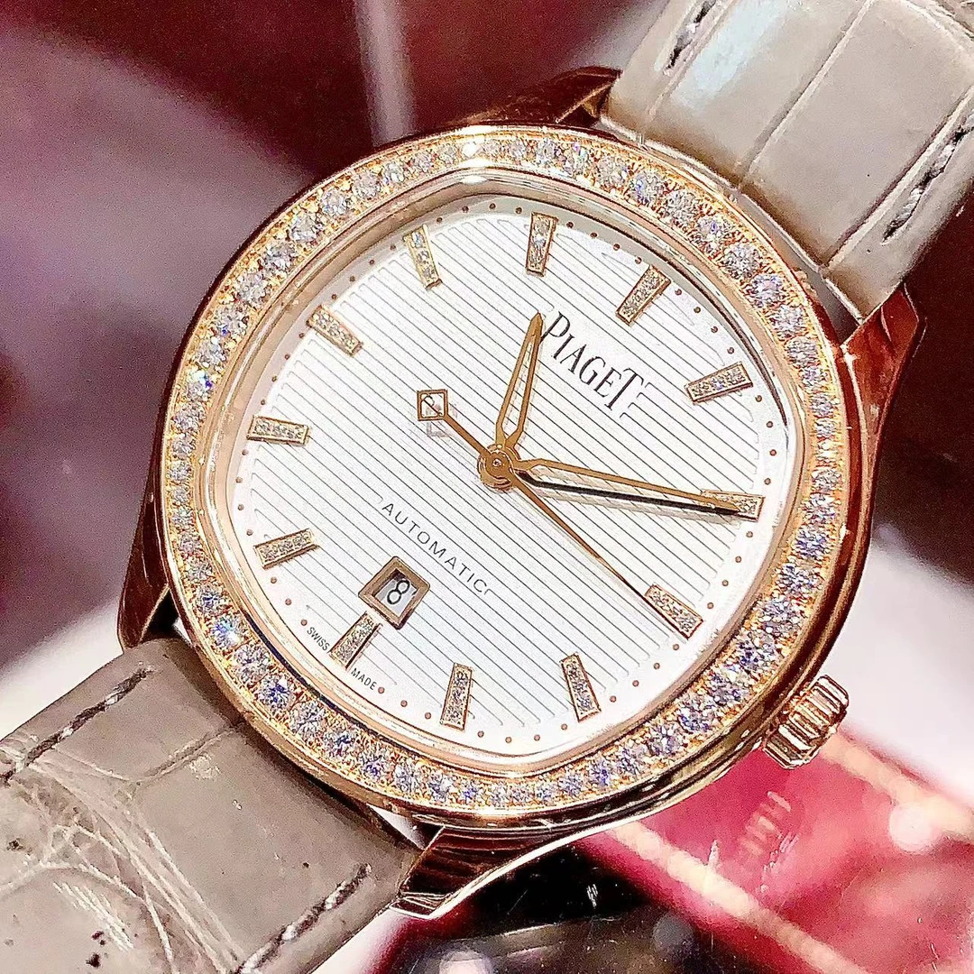 99新 Piaget/伯爵 polo/自动/玫瑰金/36mm/23年证拆单