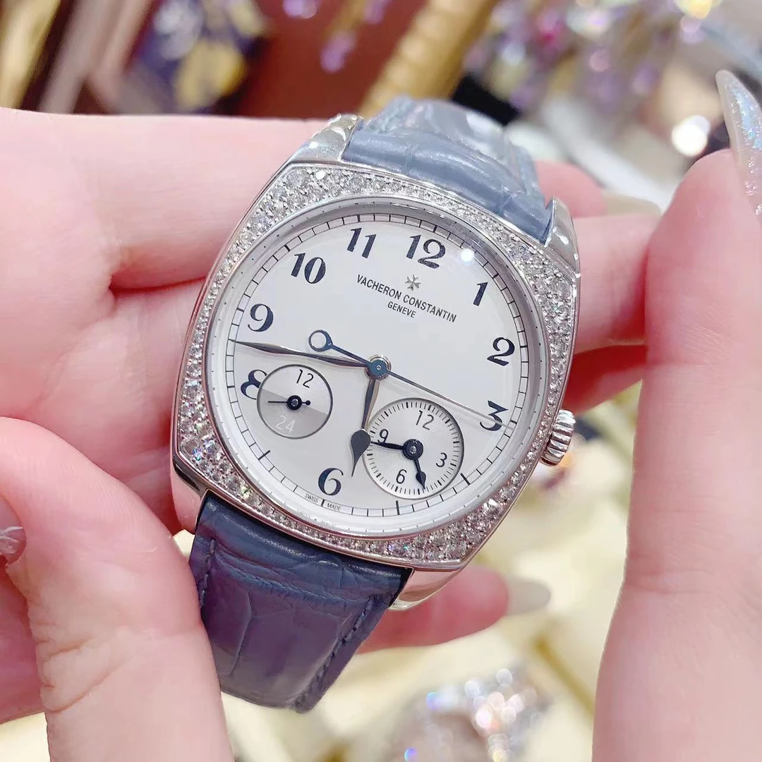 99新 Vacheron Constantin/江诗丹顿 和韵/自动/37*46.6mm/19盒证