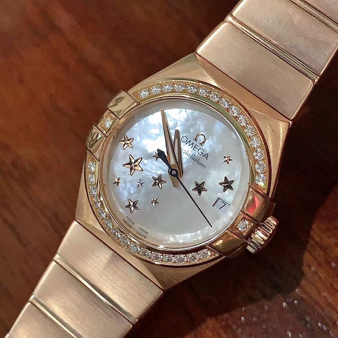 99新 Omega/欧米茄 全金星座/自动机械/表径27mm