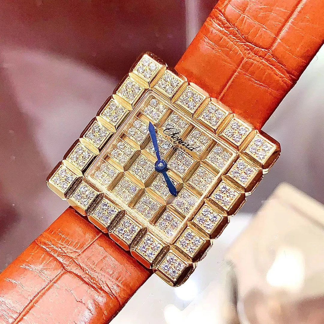 99新 Chopard/萧邦 满天星冰块/石英/表径25mm定金