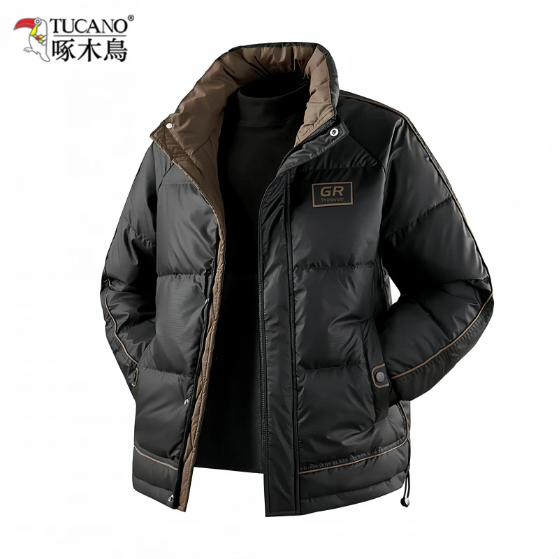 TUCANO/啄木鳥冬季男士立领休闲保暖羽绒服时尚百搭潮流男款外套