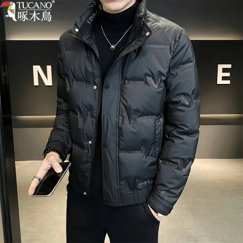 TUCANO/啄木鸟男士秋冬棉服保暖休闲立领潮流时尚男款防寒服外套