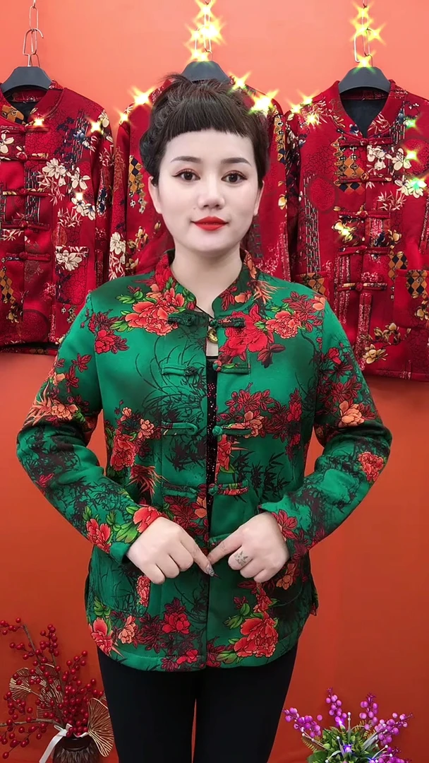 新中式妈妈装立领