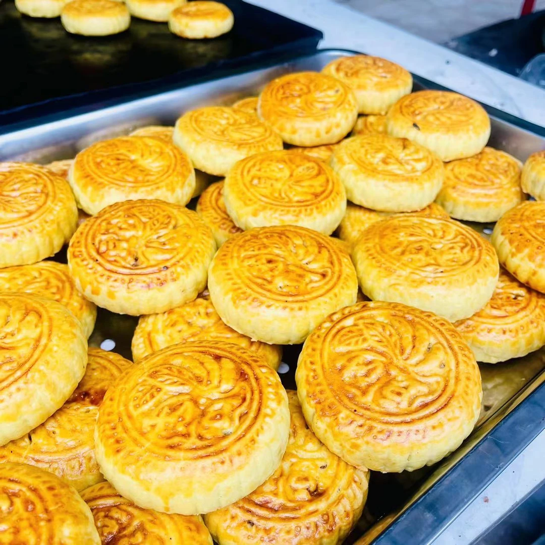 【农产品】山西猫铺小镇纯手工柴火核桃仁月饼手工月饼