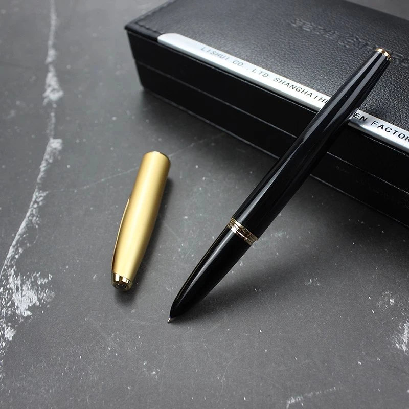 HERO/英雄【拾笔人】1000金笔10K商务送礼礼盒装经典老款学生练字用