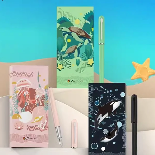 pimio/毕加索【拾笔人】625海洋学生送礼钢笔高档商务送礼笔复刻经