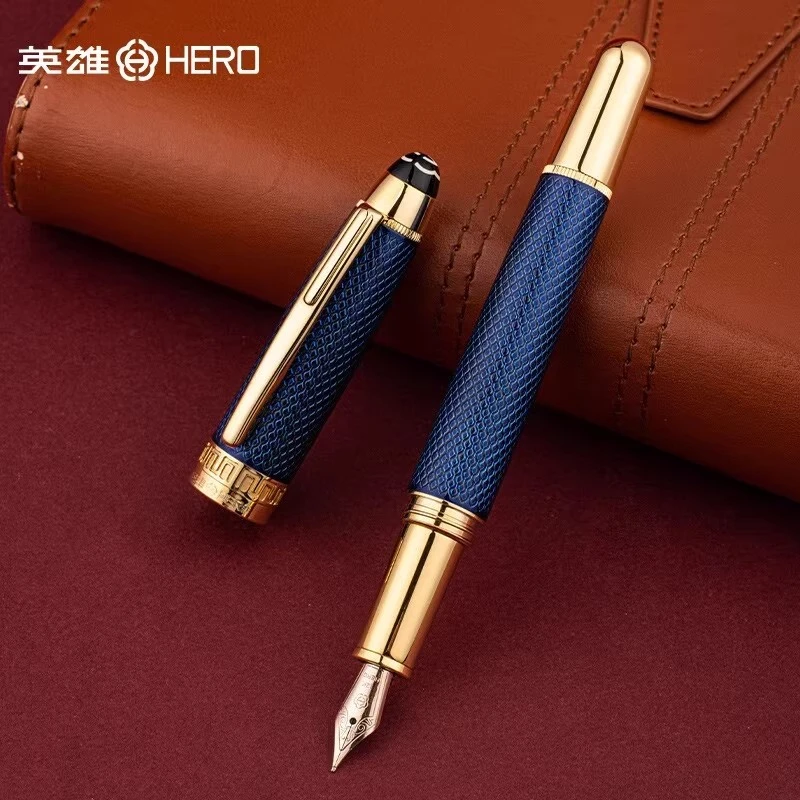 HERO/英雄【拾笔人】H70B钢笔90周年念版金笔高档礼物礼品