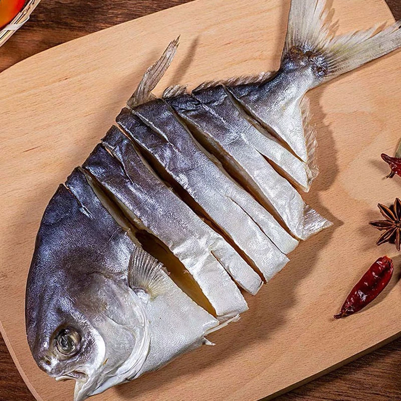 广东沙扒湾渔民自晒淡干金鲳鱼干3条装