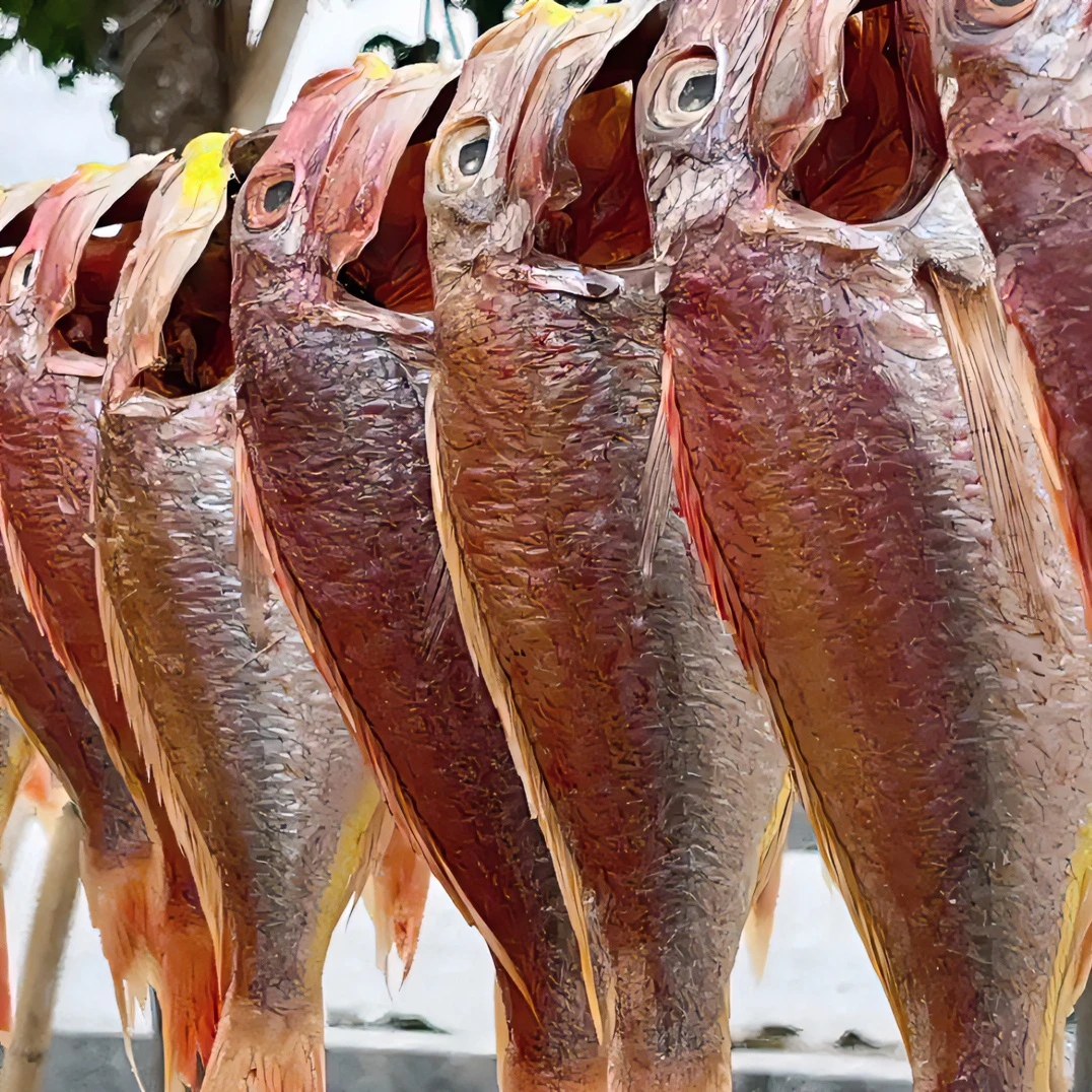 阳江特产一夜埕红杉鱼海鱼红杉鱼干咸鱼干5条装（单条200g-250g）