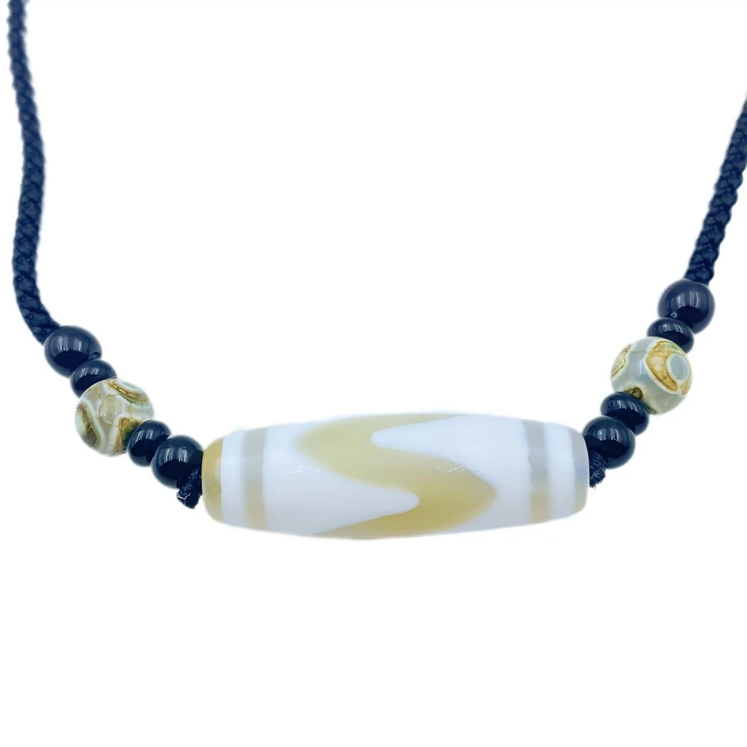 藏收级精工复古牙牙设计款项链Y2248