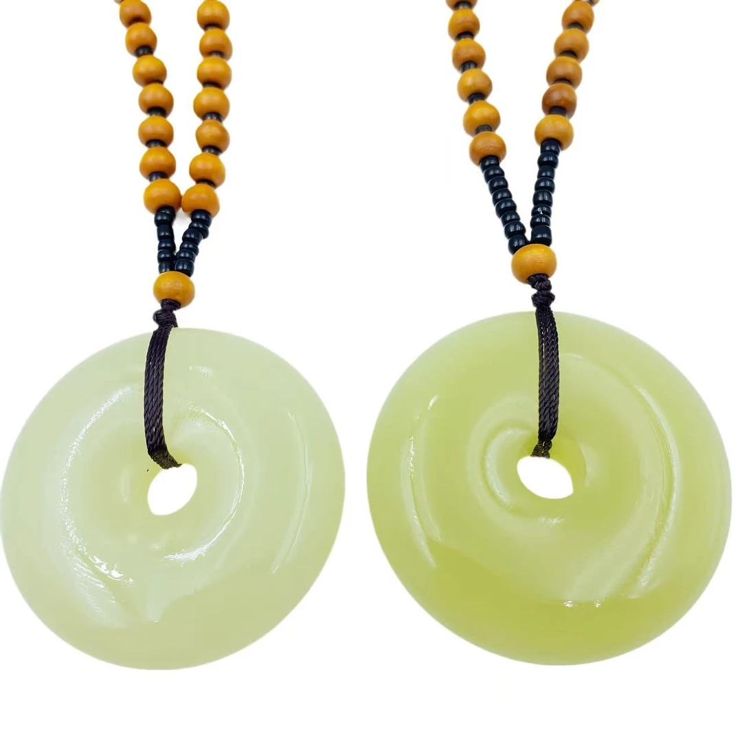 高档珠宝晴水平安扣设计款项链Y2368-多样性只发一件