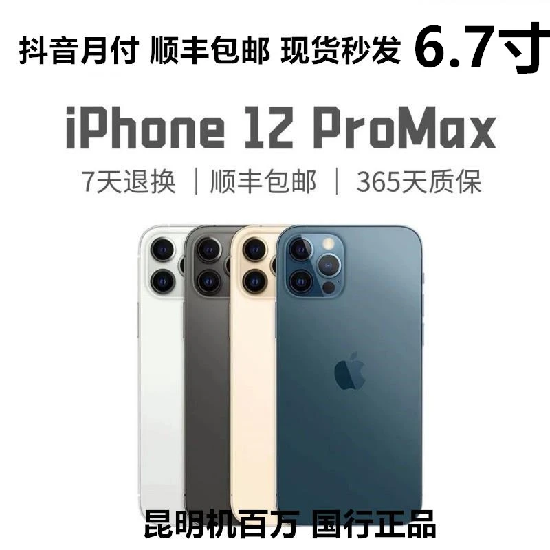 95新 Apple/苹果 12ProMax 原装国行正品 5G双卡双待零售机
