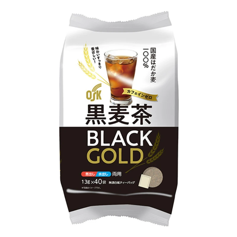 日本原装进口OSK黑麦茶 40袋/包