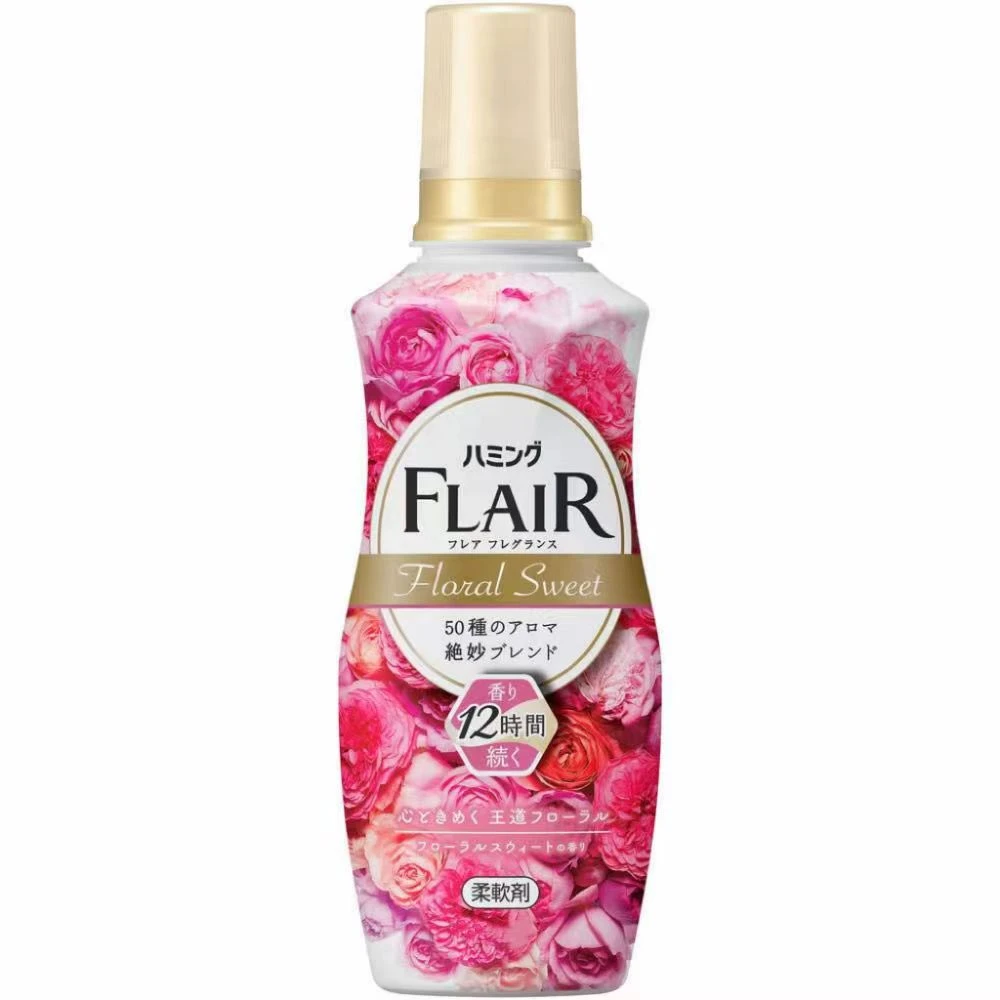 Jap原装进口FLAIR衣物柔顺持久留香护色柔顺剂520ml/瓶