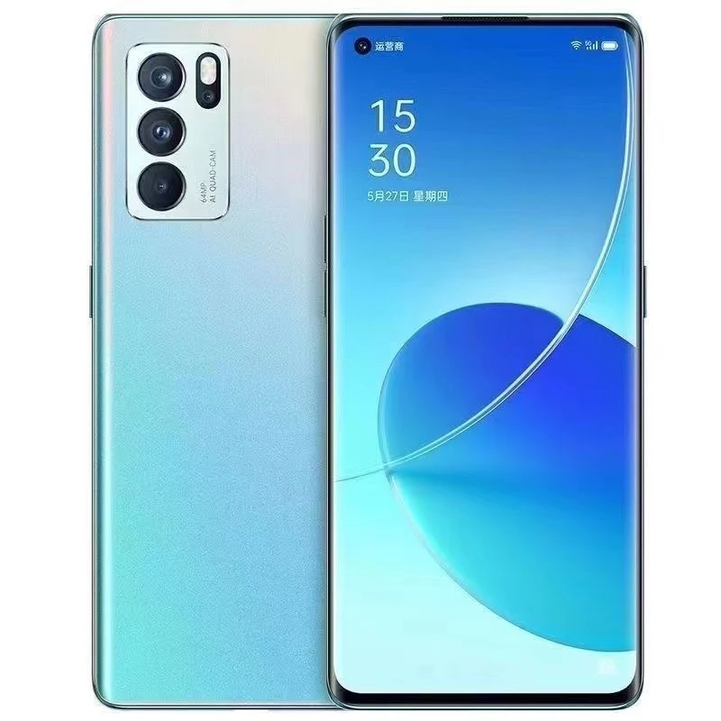 95新 OPPO Reno6Pro6400万四摄天玑1200轻薄拍照手机高刷双卡优品