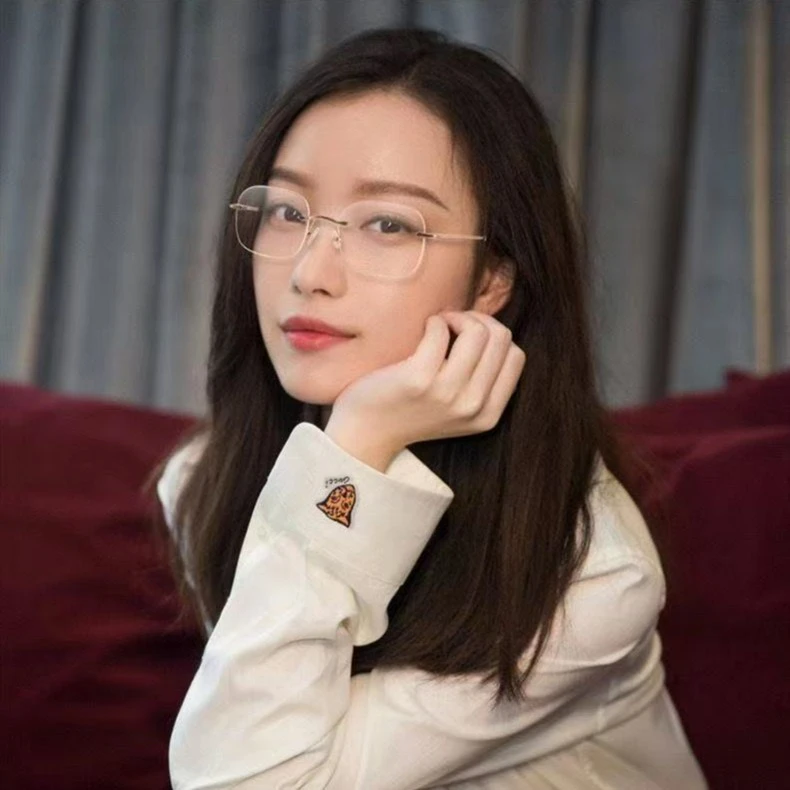 电脑护目镜时尚复古jennie同款平光眼镜超轻近视眼镜框防蓝光眼镜
