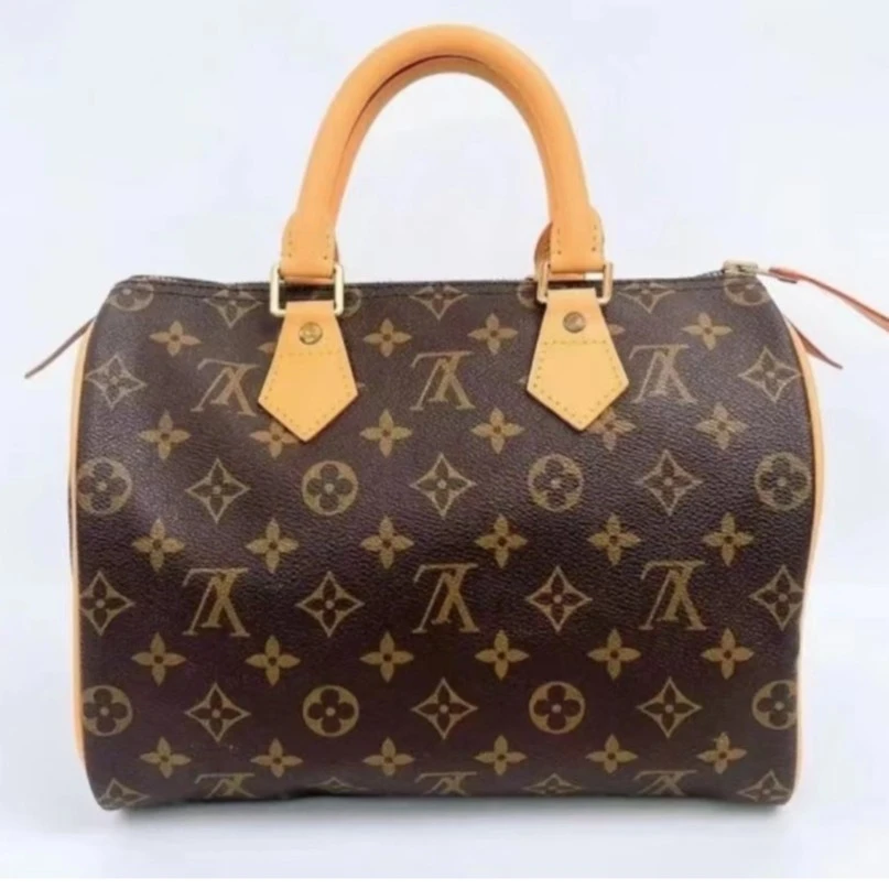 95新 LouisVuitton/路易威登 sp30枕头包单肩手提包/经典老花中古