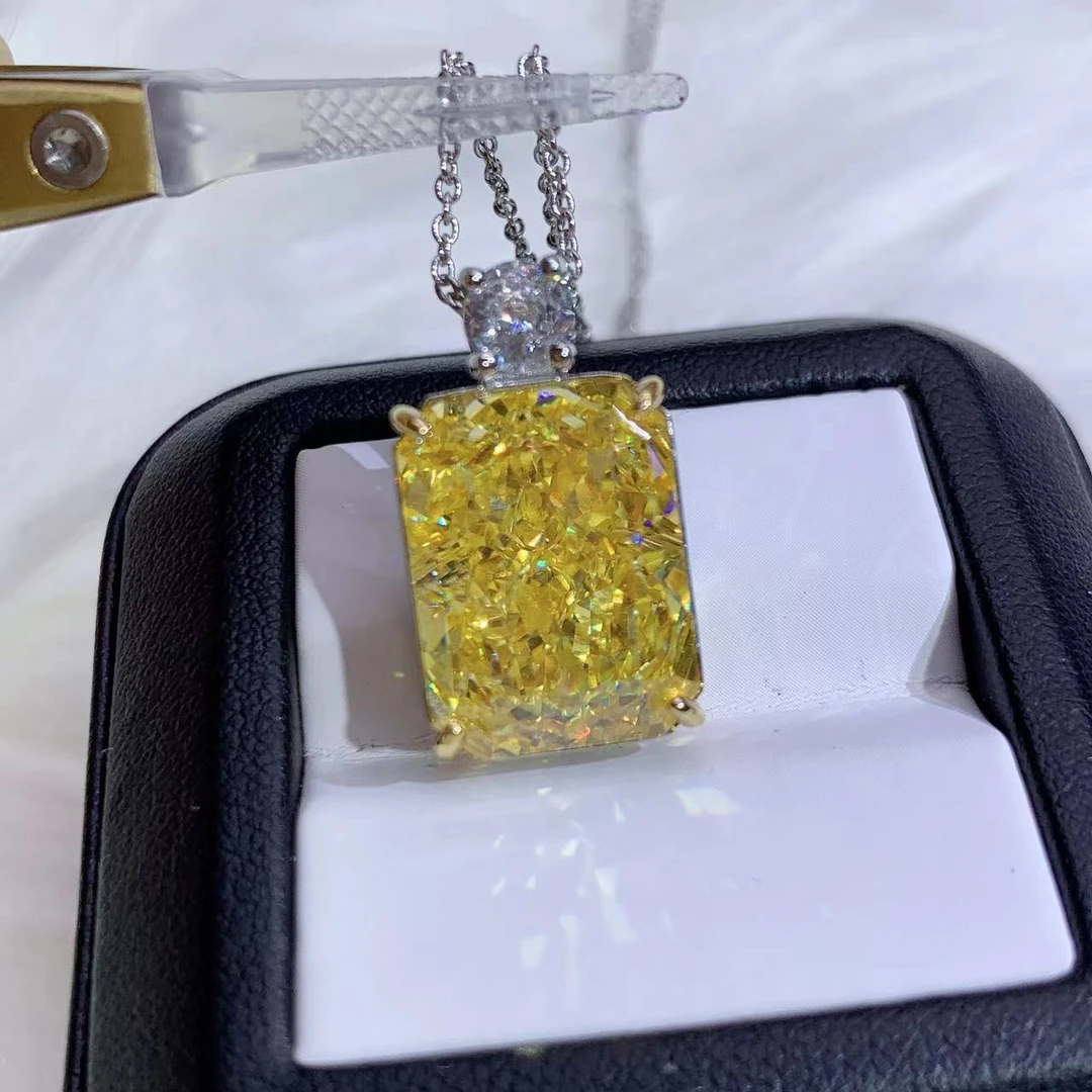 3154时尚黄色流行百搭项链