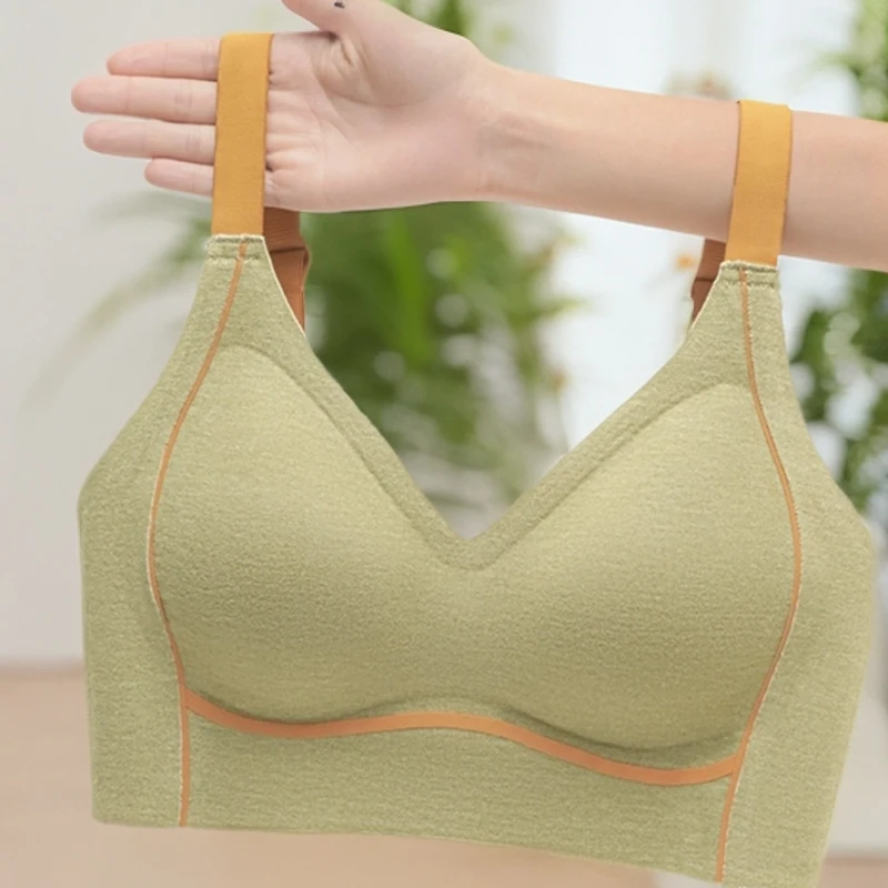【磨毛秋冬款】聚拢内衣无痕文胸罩运动夏季透气薄款