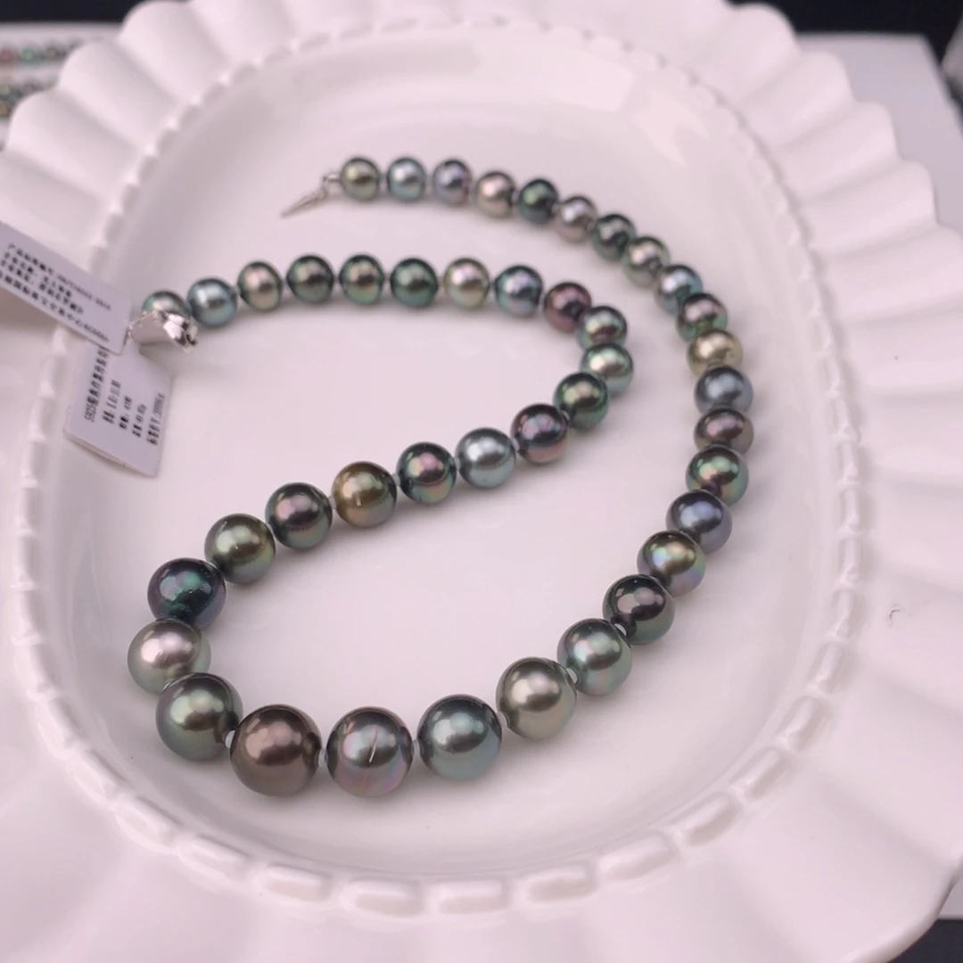 海水珍珠颈饰银S925镶嵌