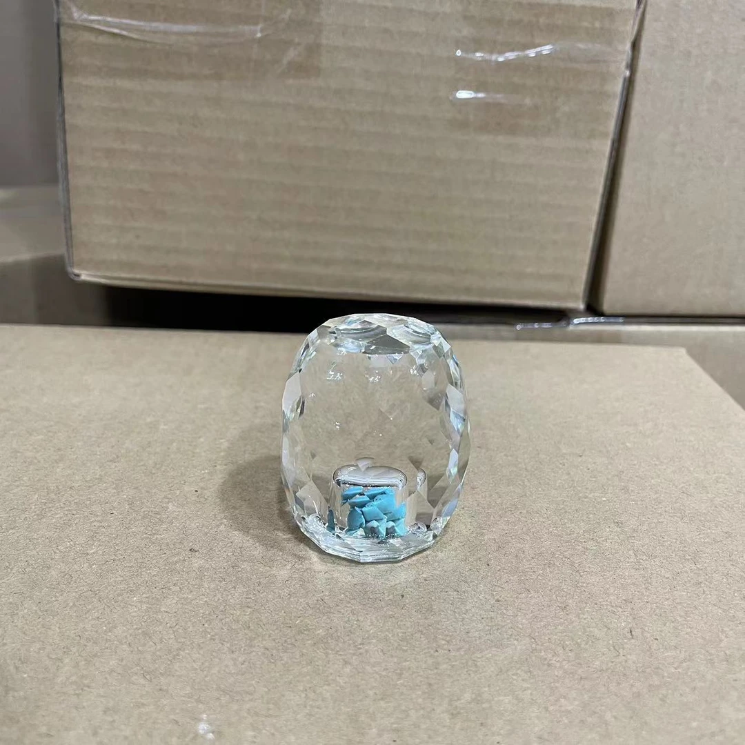 松石绿琉璃茶具盖置