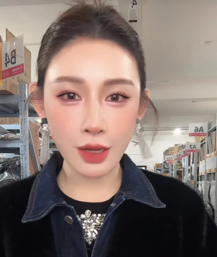 铜合金耳饰 银色四叶草流苏款耳环ST120