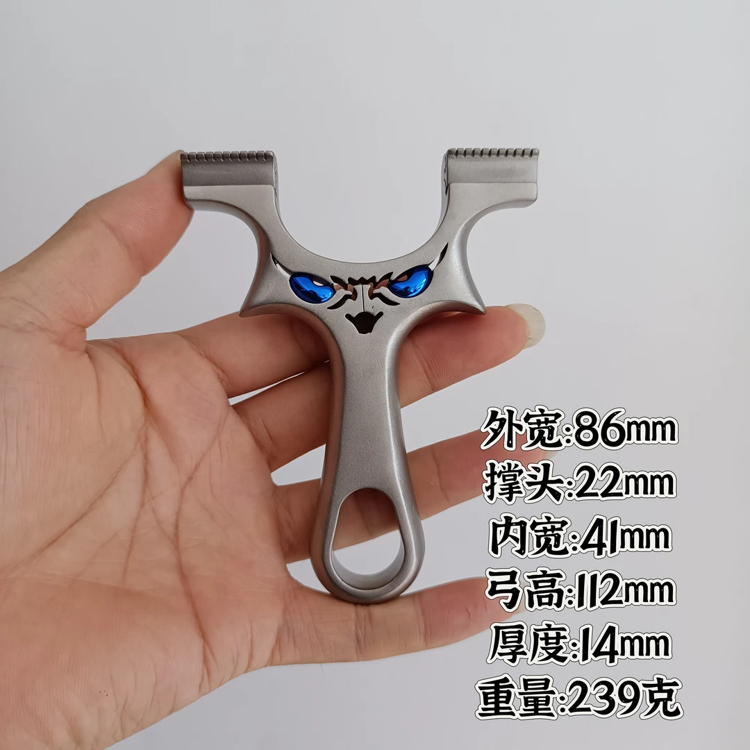 不锈钢龙齿暗扣小怪兽户外玩具把手龙齿小怪兽