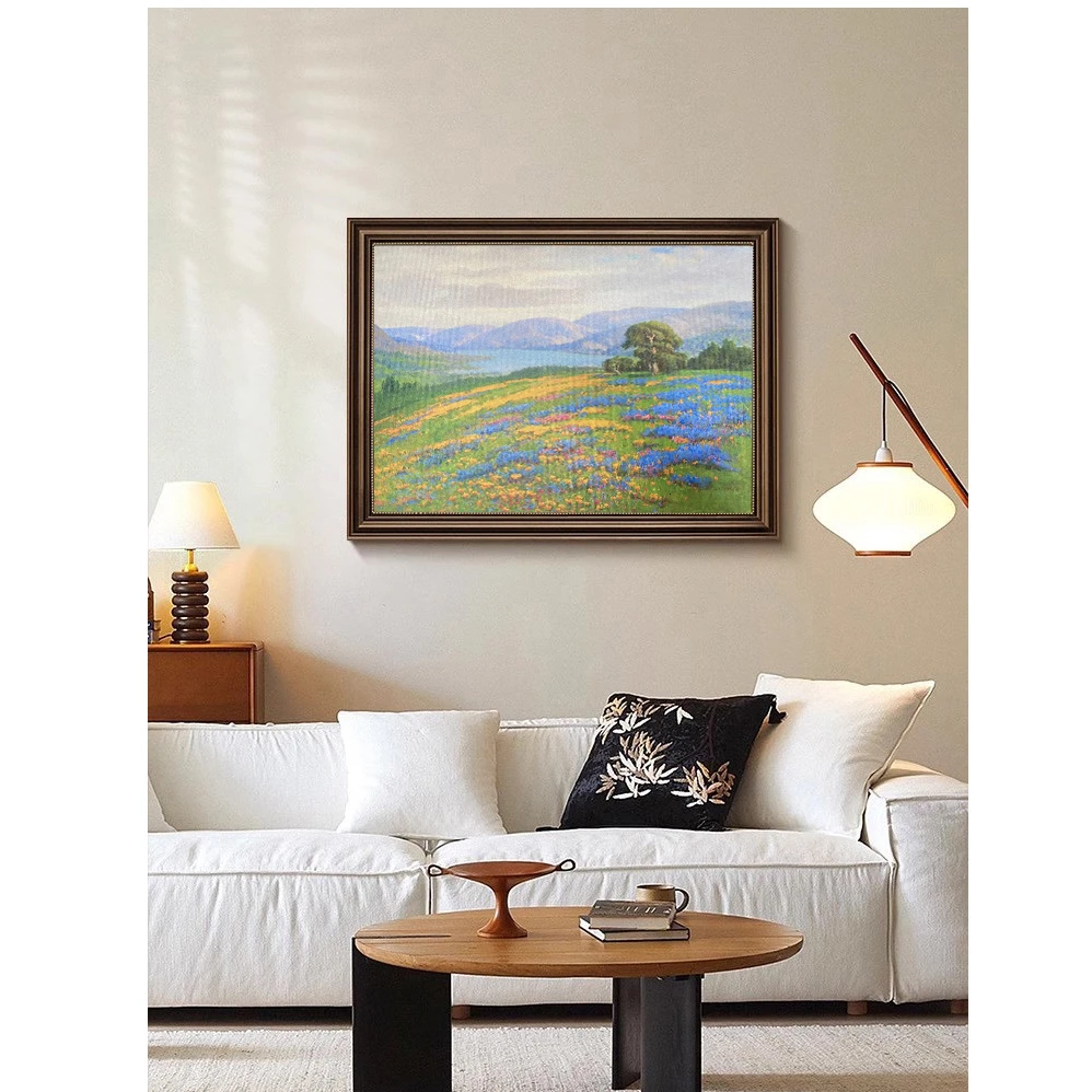 158威廉·杰克逊《加利福尼亚的春天》挂画客厅书房装饰挂画