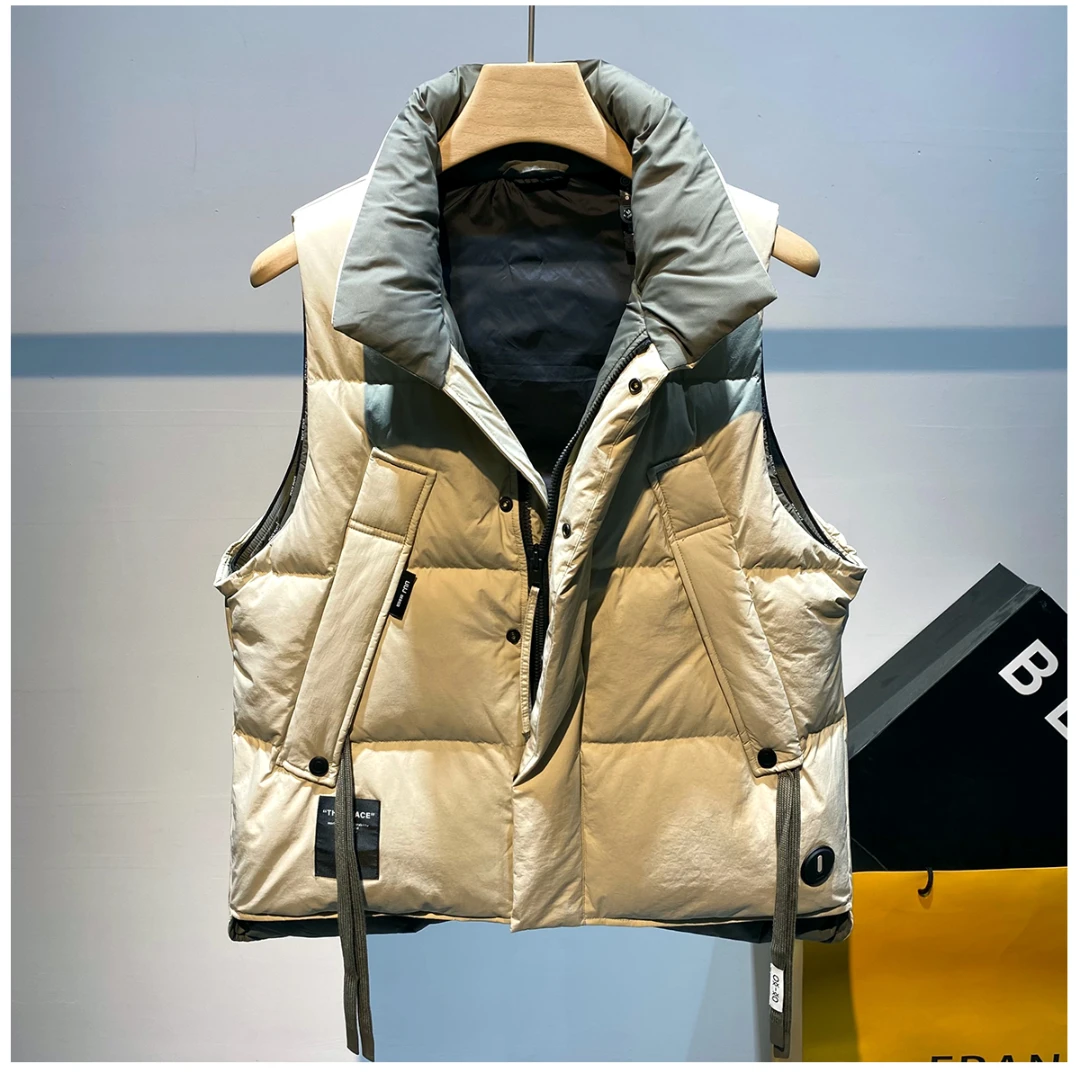 【小扬哥推荐】高级感羽绒马甲男士冬季2023新款潮牌背心加厚保暖