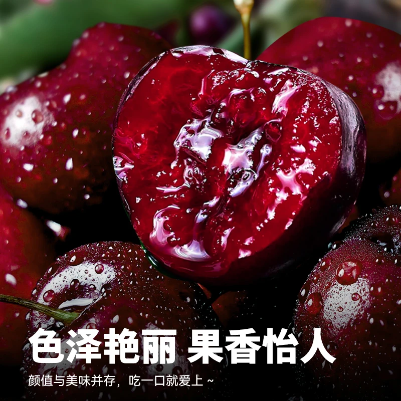 现货顺丰智利车厘子1-5斤装4J进口樱桃脆甜多汁孕妇新鲜水果包邮