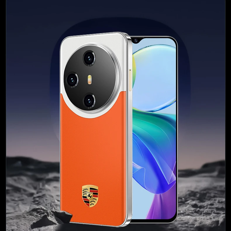 【原装正品】2024时尚轻奢大屏真皮商务全套数据线配件手机套装