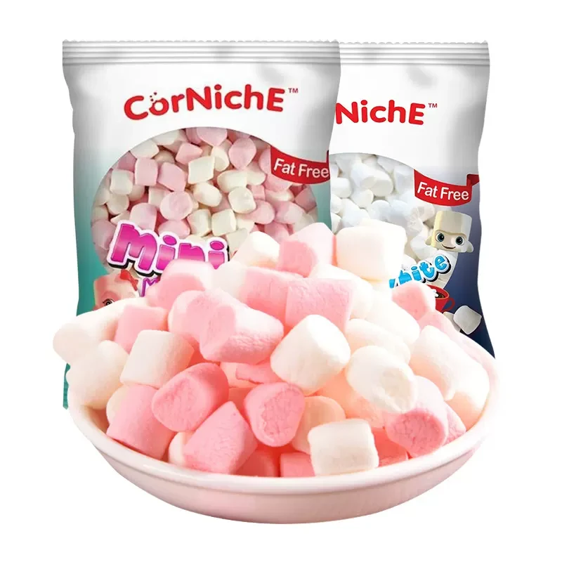 菲律宾进口可尼斯迷你白棉花糖果创意200g/袋吃货零食牛轧糖原料