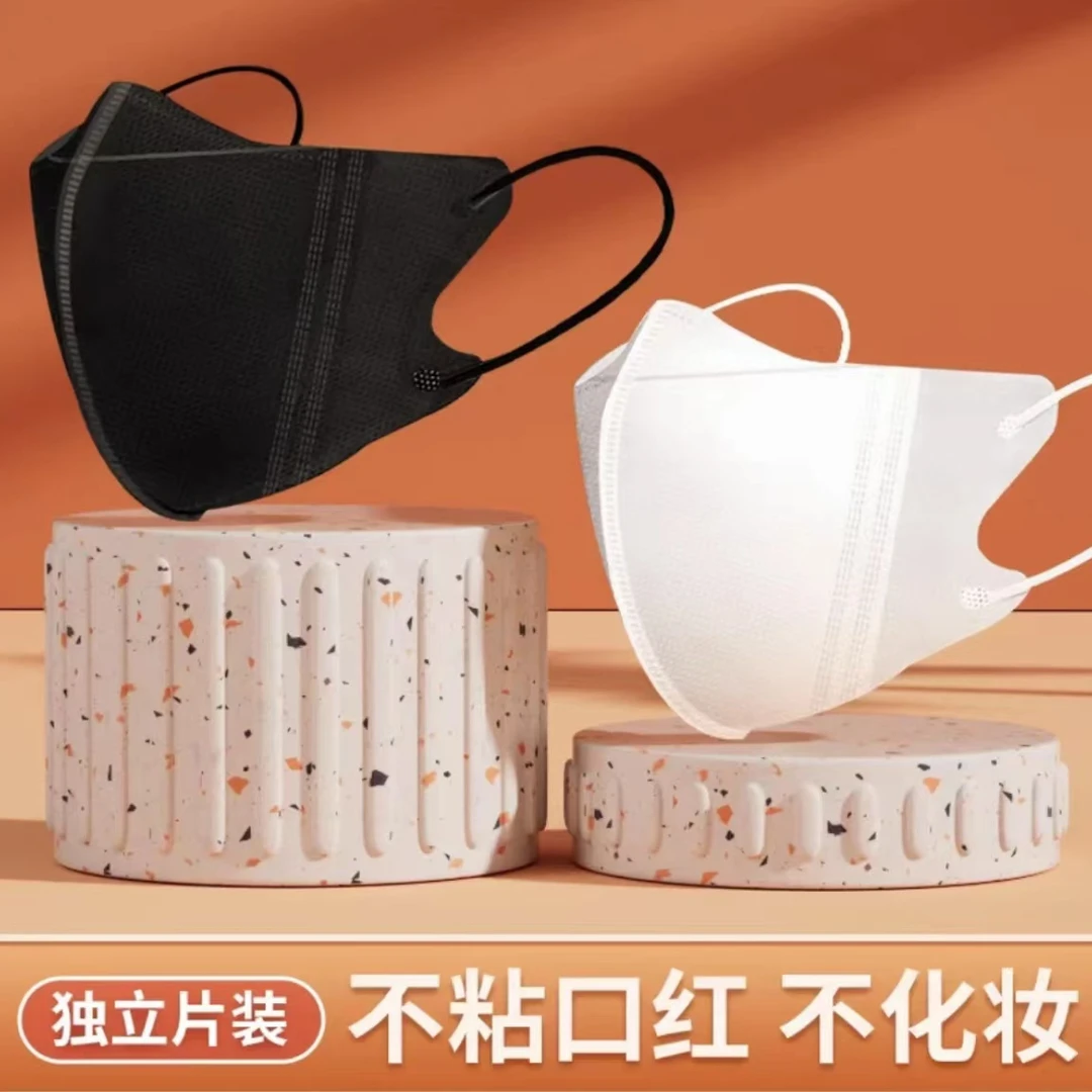 3d立体高颜值情侣口罩男女通用独立包装三层防护显瘦