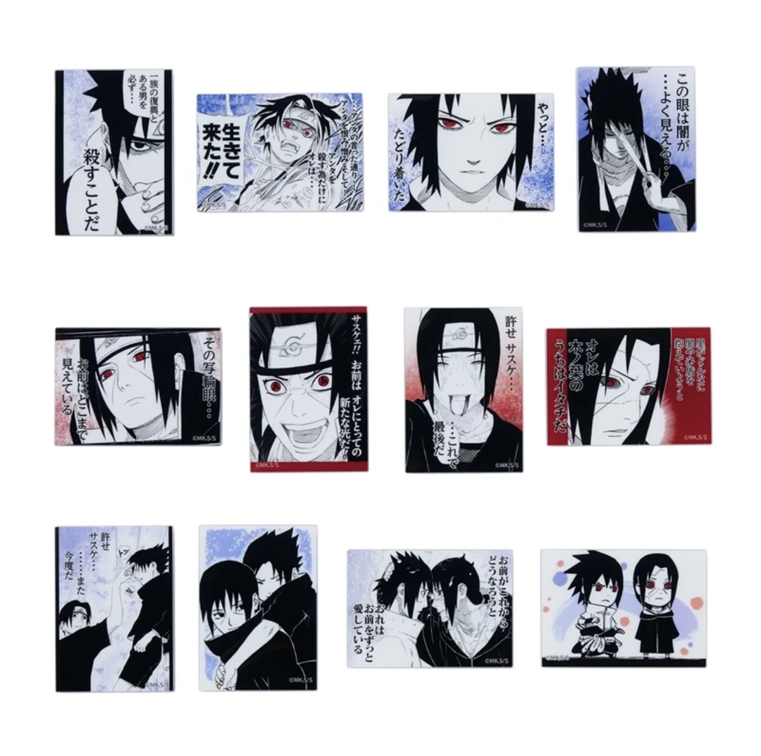 【国现】火影忍者js 25周年fes 宇智波兄弟 冰箱贴/磁铁