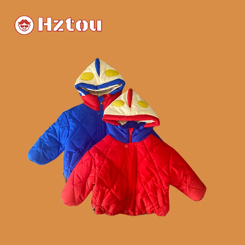 儿童冬季奥凸曼加厚棉服HD077