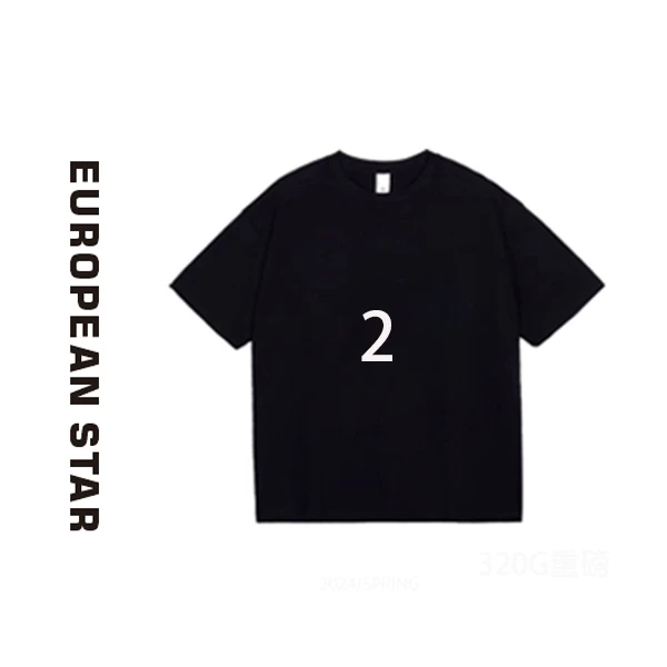 [02号链接] 蒙小口小标 重磅300克短袖圆领宽松