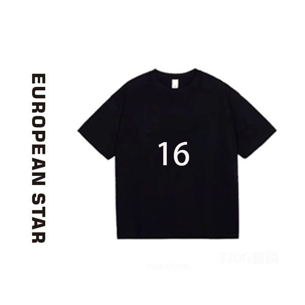 hello 重磅300克纯棉短袖